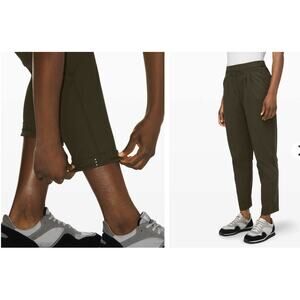 Lululemon Essential High-Rise Trouser Dark Olive Size 6